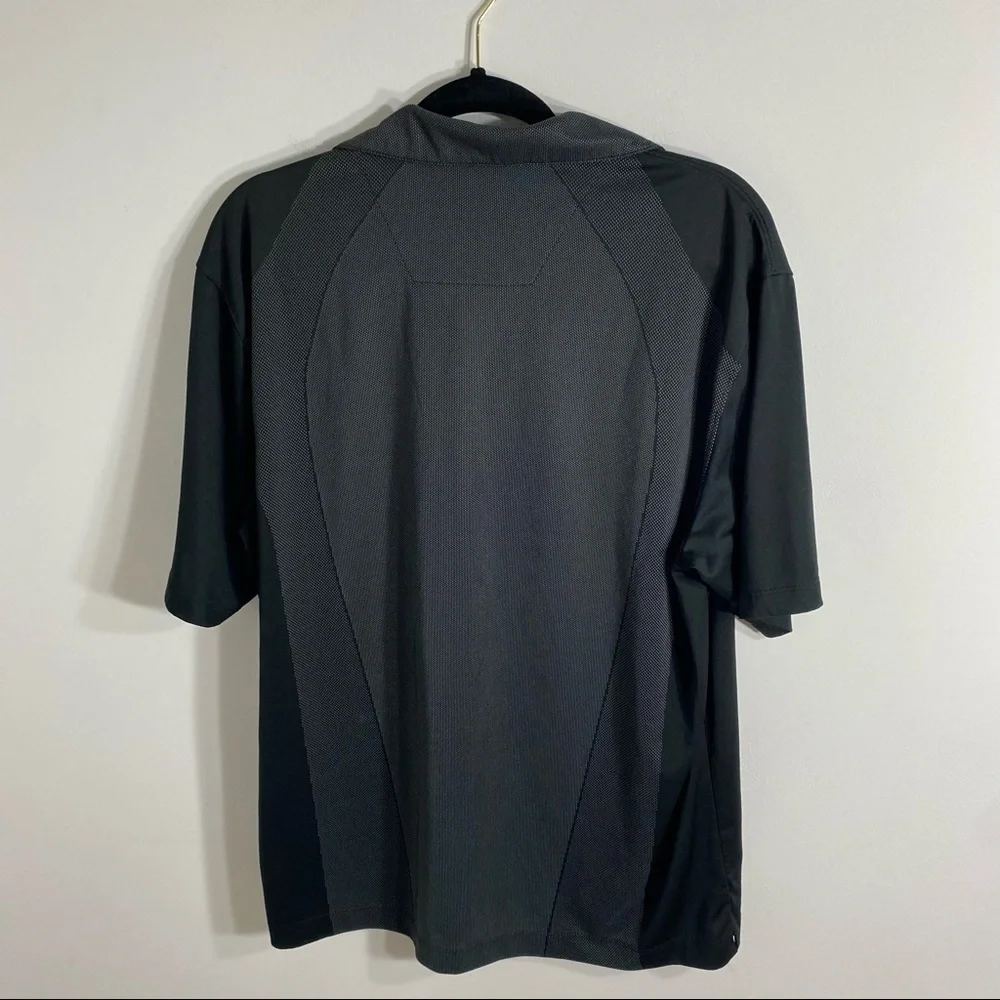 Nike Golf Polo Shirt Large Men’s Gray Black